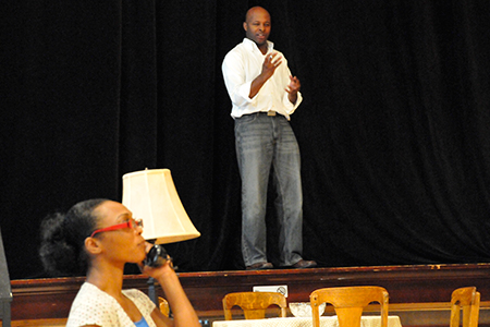 Shanésia Davis and James T. Alfred
