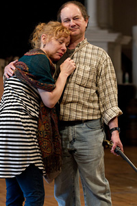 Ensemble member Mariann Mayberry and ensmeble member Alan Wilder