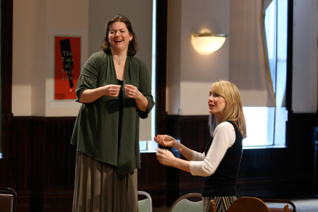 Director Jessica Thebus and Polly Noonan
