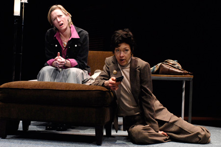 Kelli Simpkins and Martha Lavey