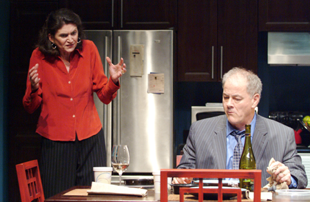Ensemble members Molly Regan and Francis Guinan