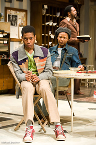 Namir Smallwood, ensemble member Alana Arenas and ensemble member James Vincent Meredith