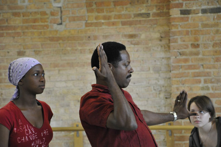 Ensemble member James Vincent Meredith