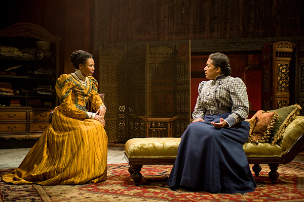 ensemble members Alana Arenas and Ora Jones