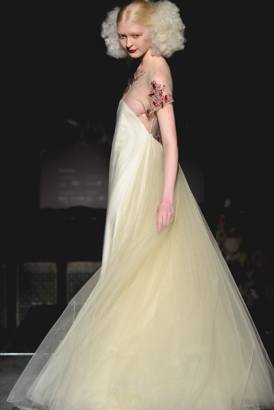 The winning dress designed by Kate Pankoke