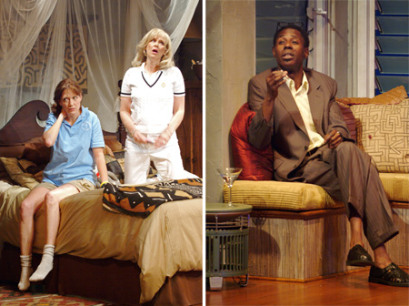 Shannon Cochran and ensemble member Amy Morton; Kenn E. Head