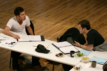 Tim Rock (Justin) and Stephen Louis Grush (Brandon)
