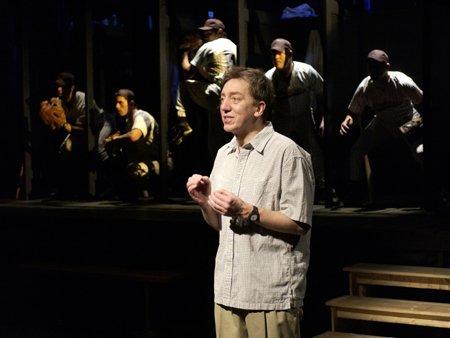 Tom Aulino with ensemble