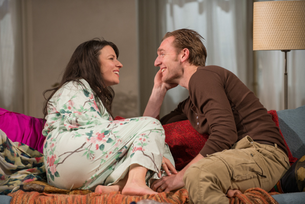 Ensemble member Kate Arrington and Cliff Chamberlain