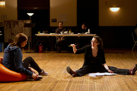 Fiona Robert and director Joanie Schultz