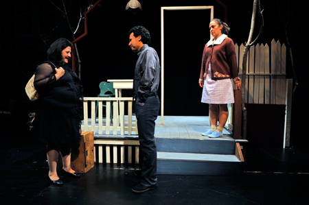 Mari Stratton, Tony Sancho and Gina Cornejo
