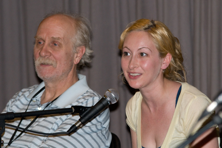 Actors Richard Henzel and Jessie Fisher 