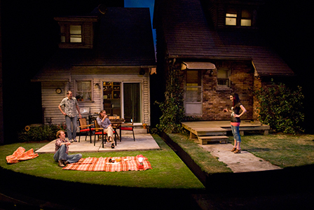 Ensemble members Kevin Anderson, Ian Barford, Laurie Metcalf and Kate Arrington