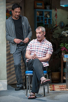 Jimmy Smits and Gary Perez