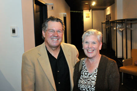 Steppenwolf subscribers enjoying the evening