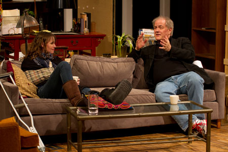 Ensemble member Sally Murphy and ensemble member Francis Guinan