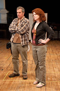 Keith Kupferer and Molly Glynn