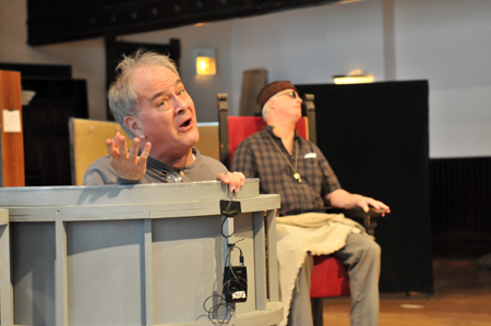 Ensemble members Francis Guinan and William Petersen