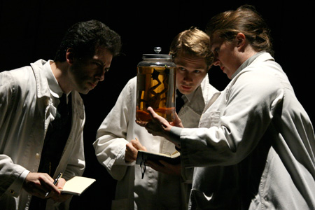 Rom Barkhordar, Erik Hellman and Kirsten Fitzgerald