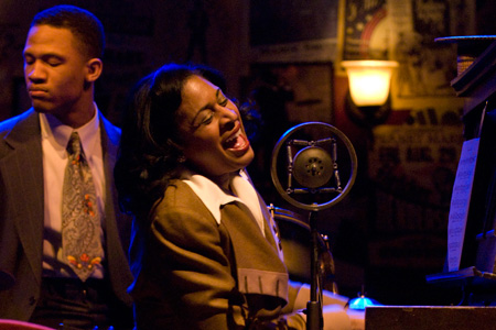 Calvin Dutton and ensemble member Ora Jones