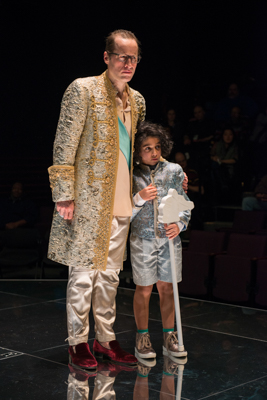Ensemble member Tim Hopper and Matthew Abraham
