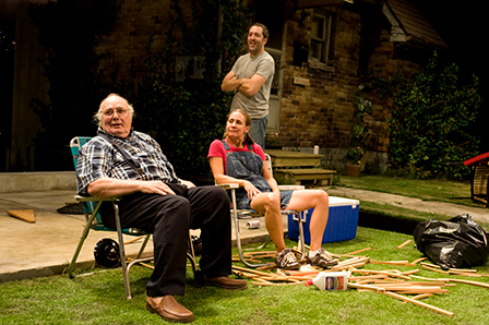 Ensemble members Robert Breuler, Laurie Metcalf and Ian Barford