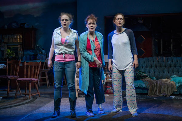 Caroline Neff, Deirdre O'Connell and Zoe Perry