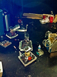 Robot scraps.
