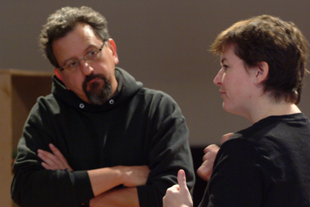 Jeff Still and director Jessica Thebus