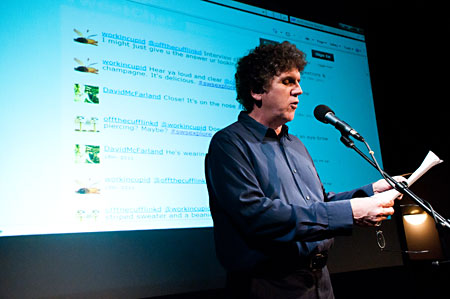 Rob Koon performs excerpts from the Literary Reviews "Bad Sex in Fiction" Awards. 