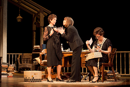 Deanna Dunagan with ensemble members Sally Murphy and Rondi Reed