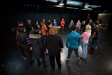 Cast of Sonnets in The Garage
