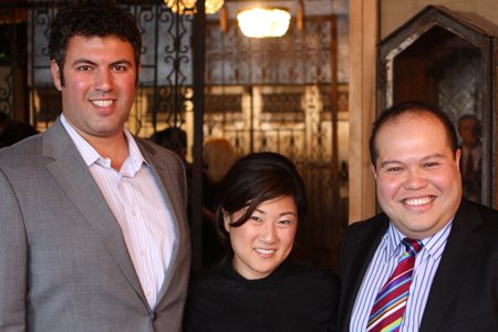 Co-Chairs Greg Faron, Jennifer Kim and Francis Sadac 