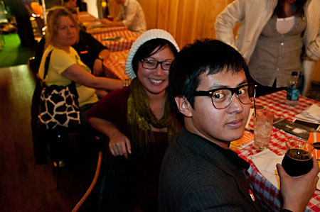 Guests enjoying EXPLORE at Burger Bar Chicago