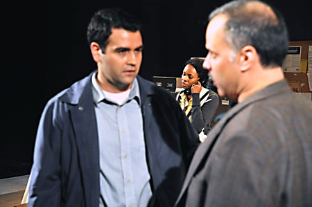 Brian King, Tamberla Perry and Tom Hickey