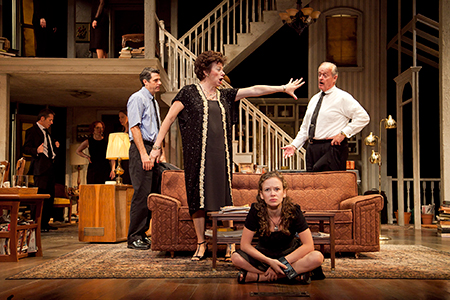 Gary Wilmes, ensemble member Rondi Reed, Molly Ranson and Paul Vincent O'Connor