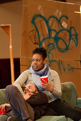 Chris Rickett and Brittani Arlandis Green