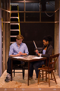 Ryan Lanning and ensemble member Alana Arenas