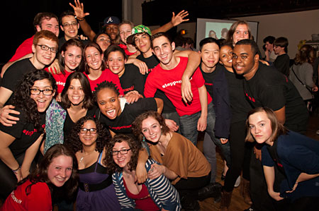 The Young Adult Council, with Program Coordinator Whitney Dibo and SYA Apprentice Lauren Sivak 