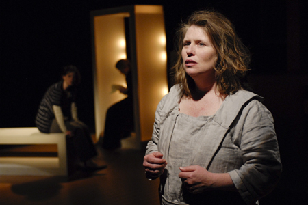 Tara Mallen (foreground) and Lacy Campbell (background)