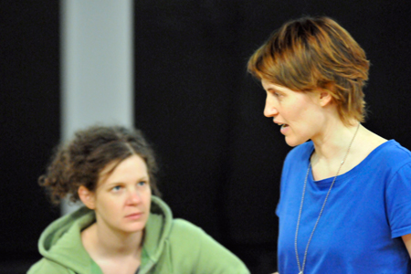 Lacy Campbell and director Megan Carney