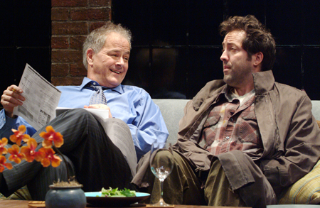 Ensemble member Francis Guinan with Ian Barford