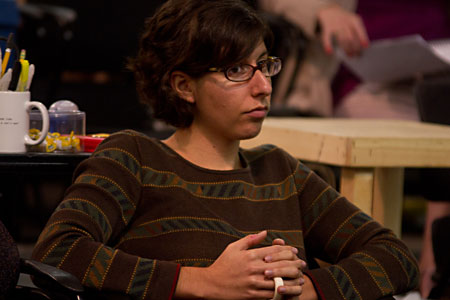 Playwright Carly Mensch