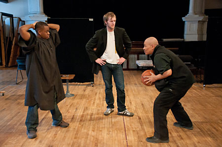 Samuel G. Roberson, Cliff chamberlain and Director Ron OJ Parson