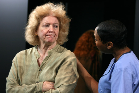 Mary Ann Thebus and Velma Austin