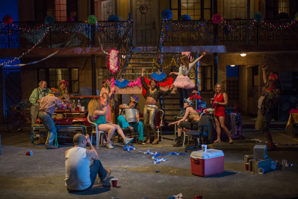 The cast of <i>Airline Highway</i>