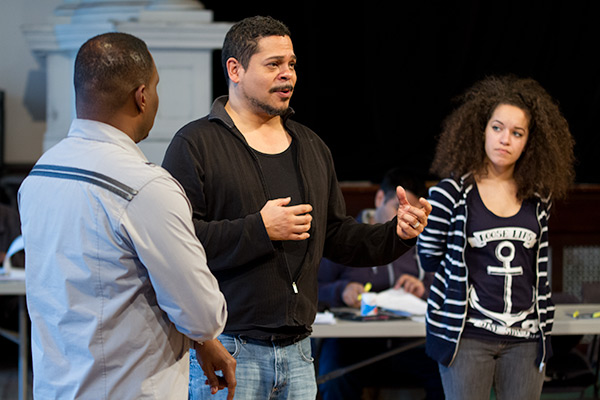Mark Smith, Director Edward Torres and Shannon Matesky