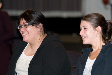 MaTEENée participants enjoy the post-show discussion