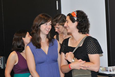 Patrons enjoying the EXPLORE event