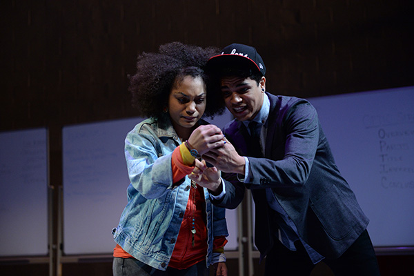 Ariana Burks and Johnathan Nieves